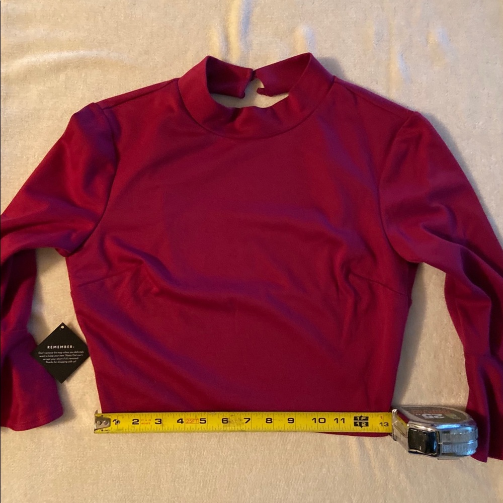 Nasty Gal fuschia shirt. FINAL PRICE!!
